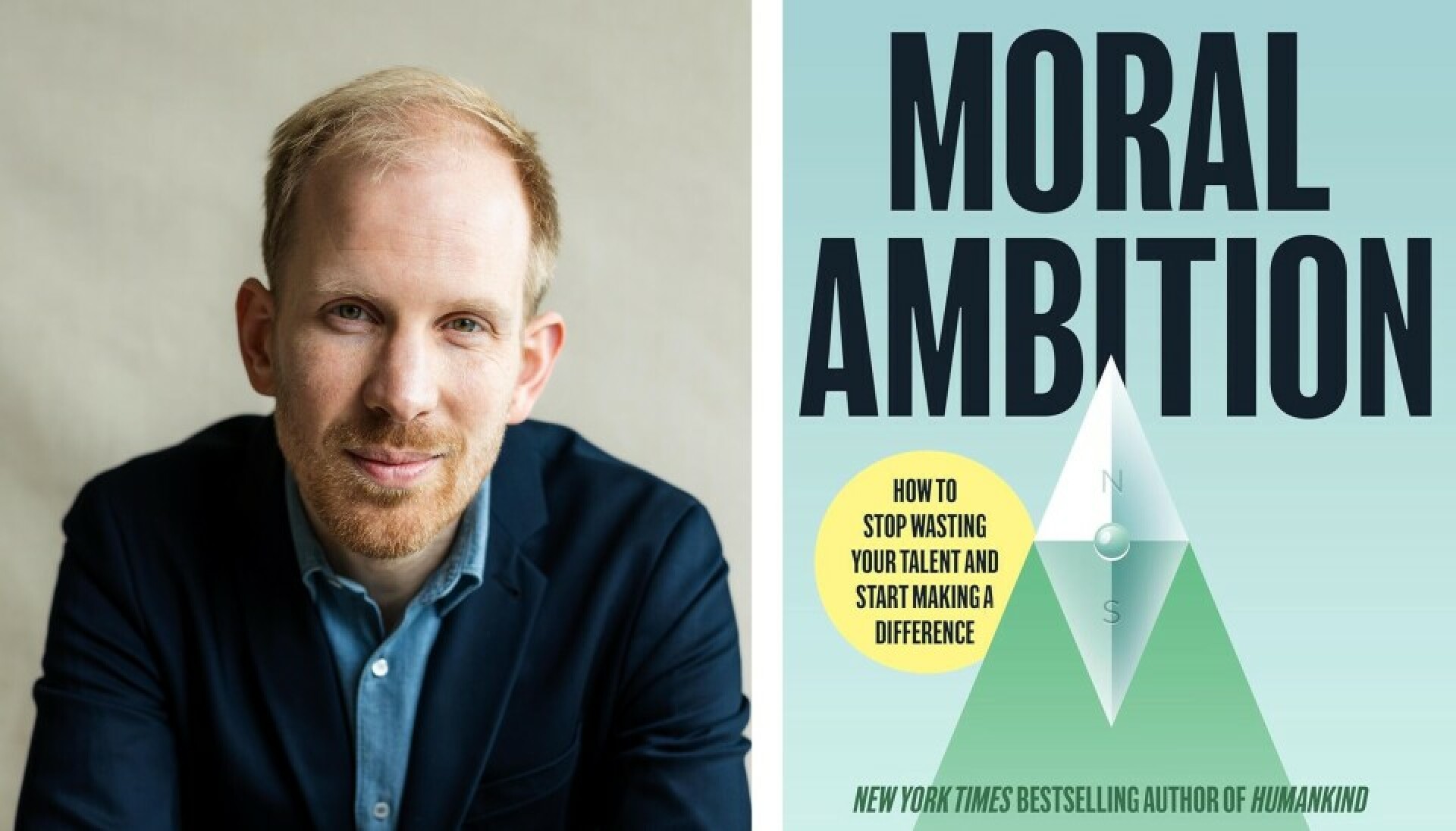 Book club with Rutger Bregman on Thursday 23rd April Card Image