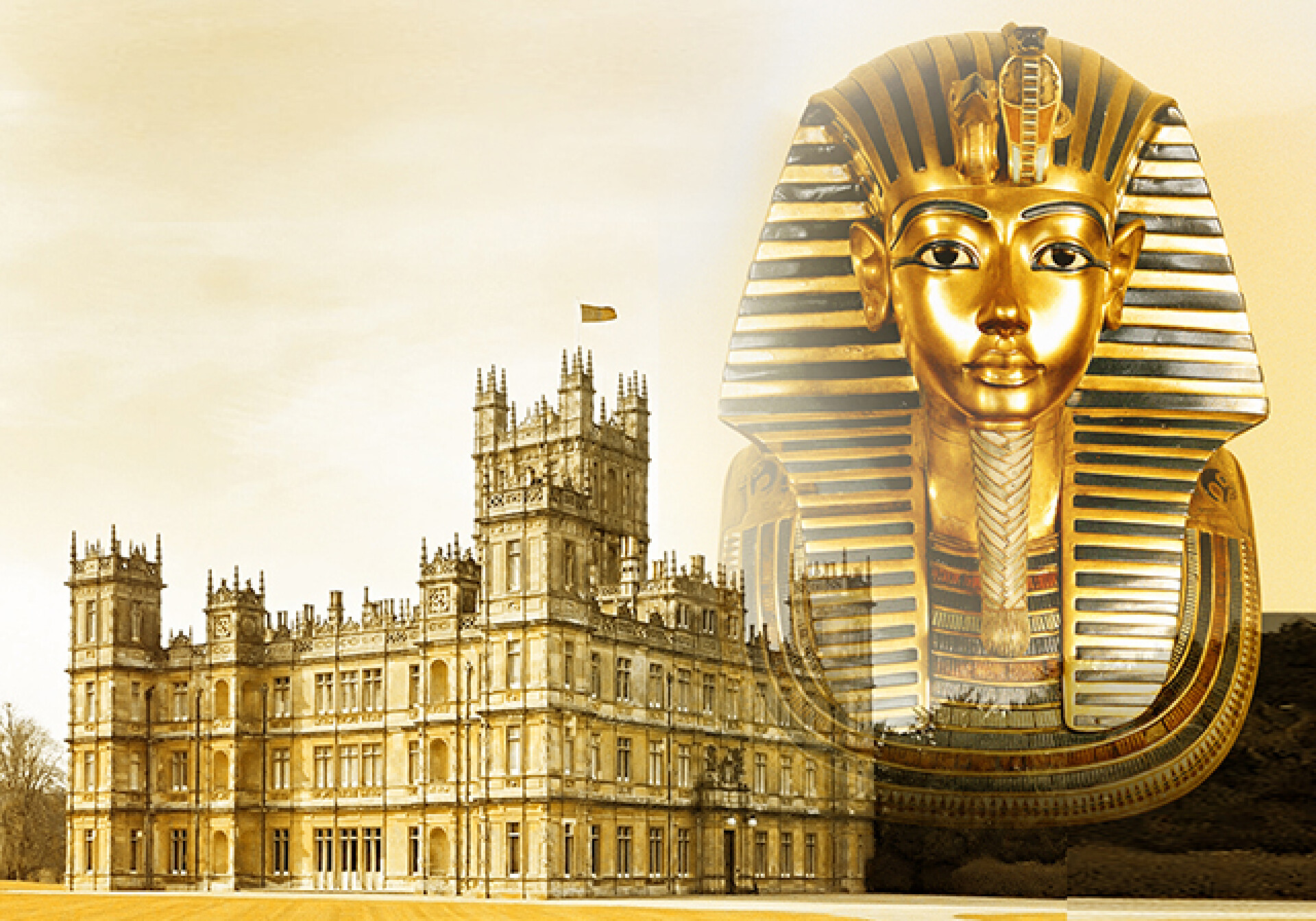 Downton Abbey and Tutankhamun Card Image